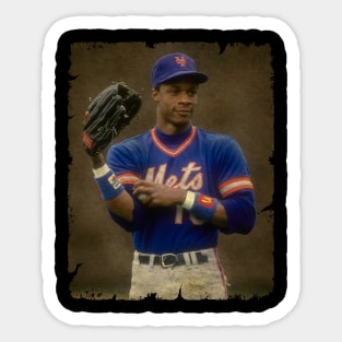 Darryl Strawberry - New York Mets, 1980 Sticker